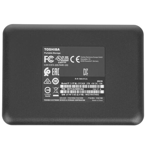 Купить 2 ТБ Внешний HDD Toshiba Canvio Advance [HDTCA20ER3AA]  4714464. Характеристики, отзывы и цены в Донецке