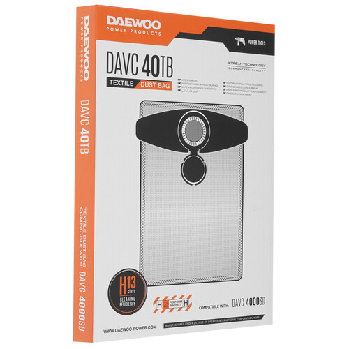 Купить Фильтр-мешки Daewoo DAVC 40TB  9210048. Характеристики, отзывы и цены в Донецке