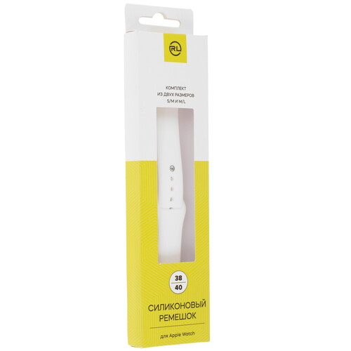Купить Ремешок Red Line для Apple Watch 38/ 40/ 41mm белый  5607998. Характеристики, отзывы и цены в Донецке