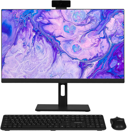 Купить 23.8" Моноблок Rombica myScreen Sirius [PCAI-0044]  5482561. Характеристики, отзывы и цены в Донецке