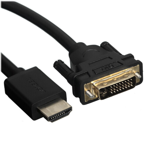 Купить Кабель  Ugreen HDMI - DVI-D, 1.5 м  9154688. Характеристики, отзывы и цены в Донецке
