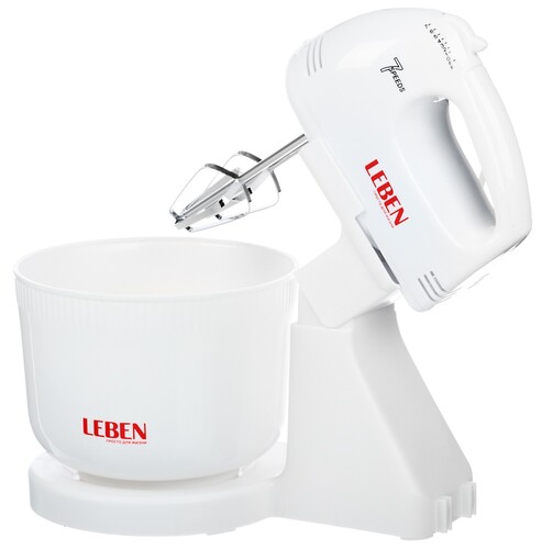 Купить Миксер LEBEN 269-013 белый  9937592. Характеристики, отзывы и цены в Донецке