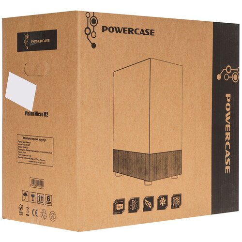 Купить Корпус PowerCase Vision Micro M2  9232813. Характеристики, отзывы и цены в Донецке