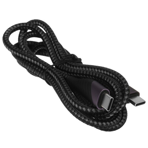 Купить Кабель круглый Hoco USB Type-C - USB Type-C черный 1.5 м  5635393. Характеристики, отзывы и цены в Донецке