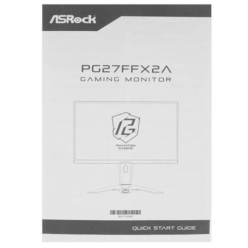 Купить 27" Монитор AsRock PG27FFX2A черный  5495471. Характеристики, отзывы и цены в Донецке