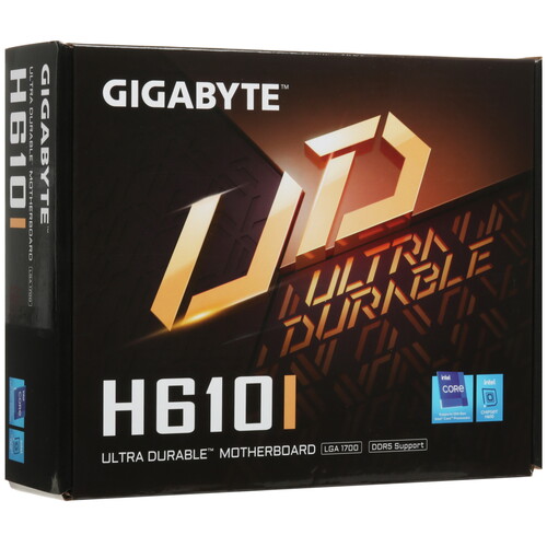 Купить Материнская плата GIGABYTE H610I  5462264. Характеристики, отзывы и цены в Донецке