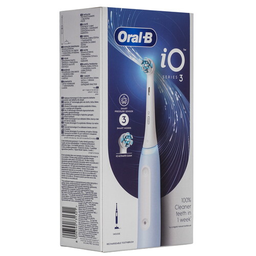 Купить Электрическая зубная щетка Braun Oral-B iO G3.1A6.0 белый, голубой  9282682. Характеристики, отзывы и цены в Донецке