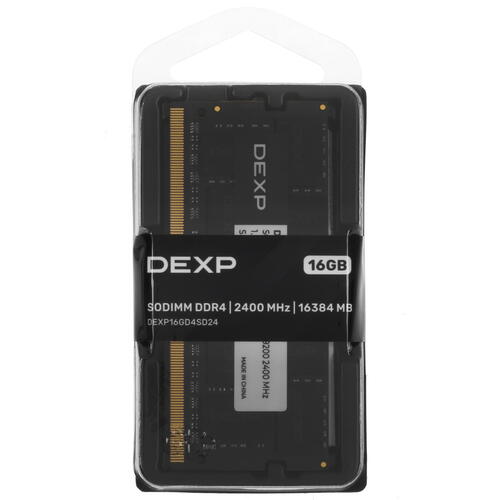 Купить Оперативная память SODIMM DEXP [DEXP16GD4SD24] 16 ГБ  5437503. Характеристики, отзывы и цены в Донецке