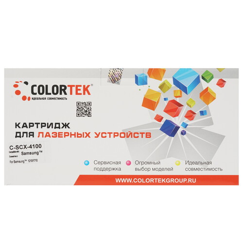 Купить Картридж лазерный Colortek C-SCX-4100 черный  9129933. Характеристики, отзывы и цены в Донецке