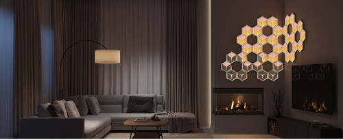 Купить Светодиодная панель Govee Glide Hexagon Light Ultra серый  5488154. Характеристики, отзывы и цены в Донецке