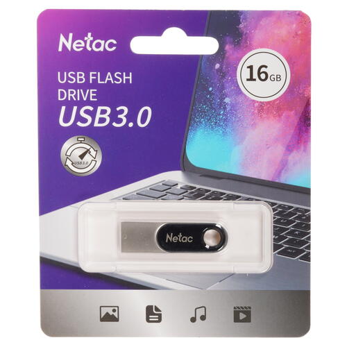 Купить Память USB Flash 16 ГБ Netac U278 [NT03U278N-016G-30PN]  4869767. Характеристики, отзывы и цены в Донецке