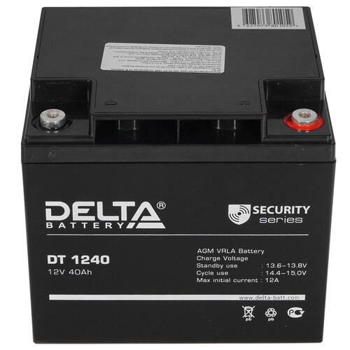 Купить Аккумуляторная батарея для ИБП Delta DT 1240  5335383. Характеристики, отзывы и цены в Донецке