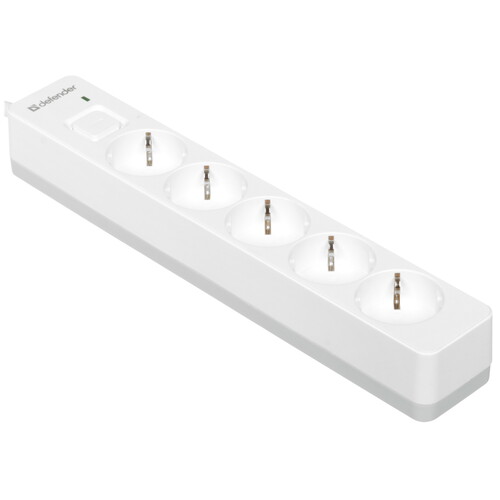 Купить Сетевой фильтр Defender DFS 135 белый  9232769. Характеристики, отзывы и цены в Донецке