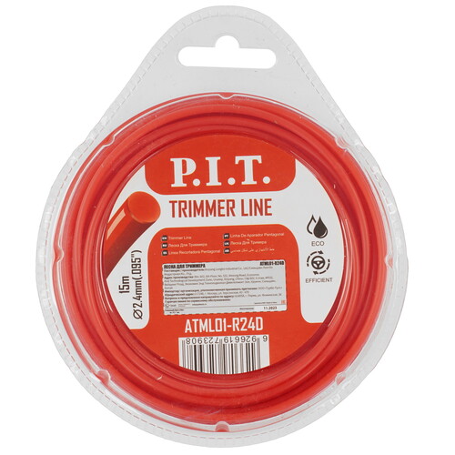 Купить Леска для триммеров PIT ATML01-R24D  9186567. Характеристики, отзывы и цены в Донецке