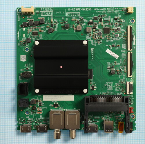 Купить Плата (Main) для телевизора iFFALCON IFF65U62 [40-R51MPE-MAB2HG 11602-500732]  9955362. Характеристики, отзывы и цены в Донецке