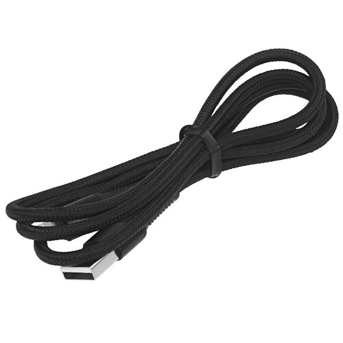 Купить Кабель круглый Perfeo Lightning 8-pin - USB 2.0 Type-A черный 1 м  5620225. Характеристики, отзывы и цены в Донецке