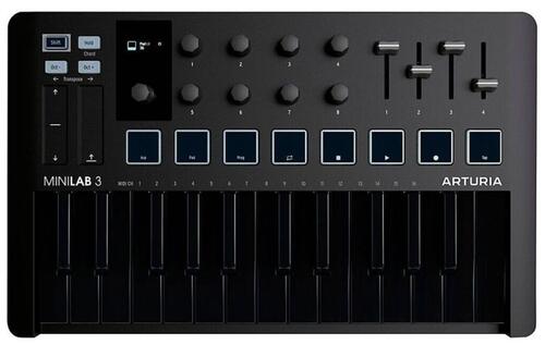 Купить Клавиатура MIDI Arturia MiniLAB 3  5457945. Характеристики, отзывы и цены в Донецке