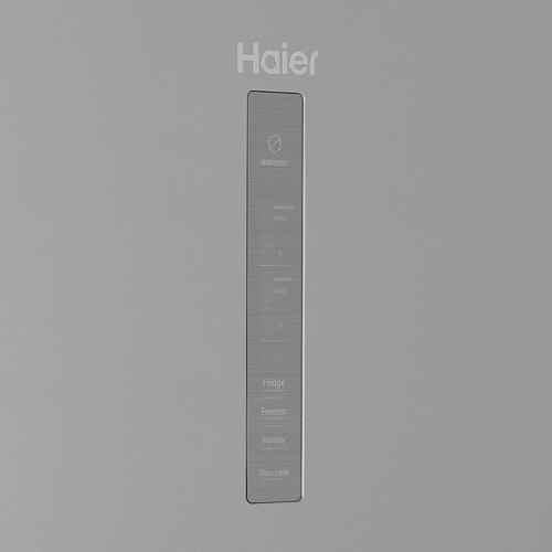 Купить Холодильник с морозильником   Haier CEF535ASD серебристый  5339623. Характеристики, отзывы и цены в Донецке