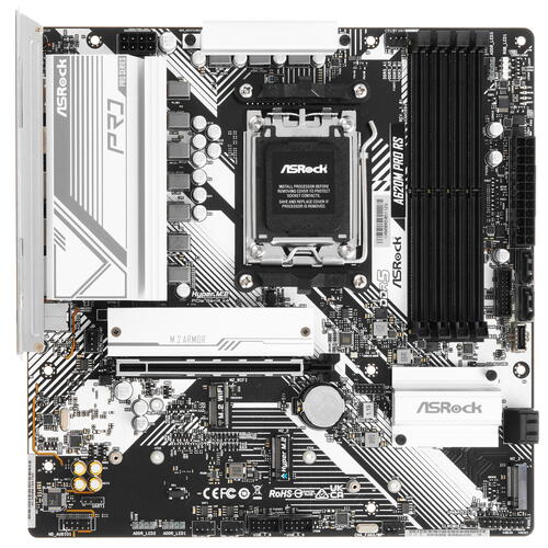 Купить Материнская плата ASRock A620M Pro RS  5417155. Характеристики, отзывы и цены в Донецке