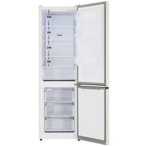 Купить Холодильник с морозильником   DEXP B4-34BKA бежевый  5401197. Характеристики, отзывы и цены в Донецке