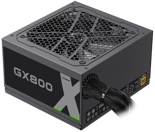Купить Блок питания GameMax GX-800  черный  5622707. Характеристики, отзывы и цены в Донецке