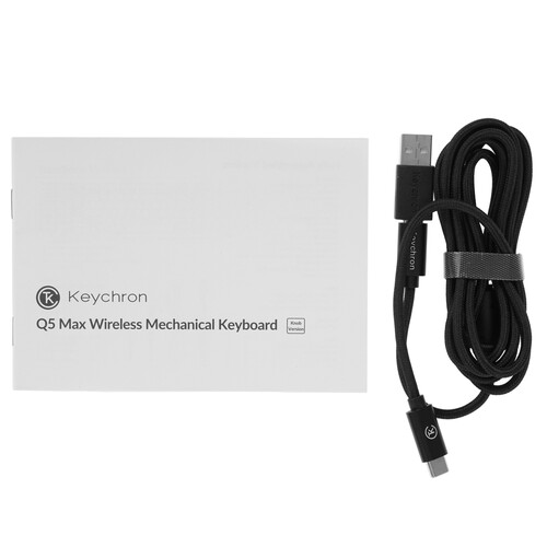 Купить Клавиатура  проводная + беспроводная Keychron Q5 Max  9310657. Характеристики, отзывы и цены в Донецке