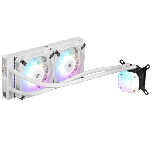 Купить Система охлаждения Corsair iCUE H100i Elite Capellix XT  белая  9269908. Характеристики, отзывы и цены в Донецке