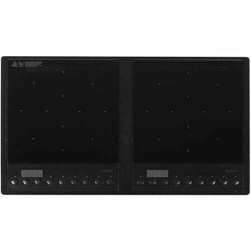Купить Плита компактная электрическая Kitfort KT-109 черный  1089488. Характеристики, отзывы и цены в Донецке