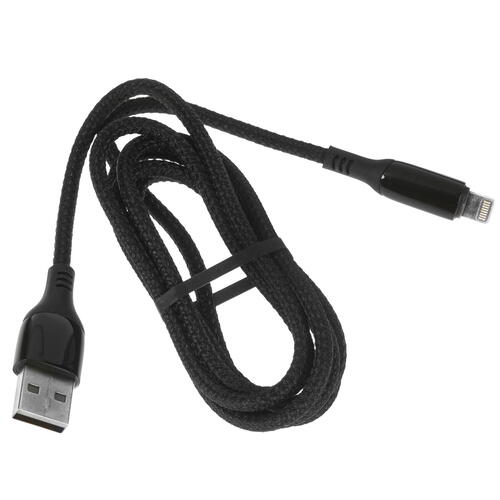 Купить Кабель круглый TFN Lightning 8-pin - USB 2.0 Type-A черный 1.2 м  5009535. Характеристики, отзывы и цены в Донецке