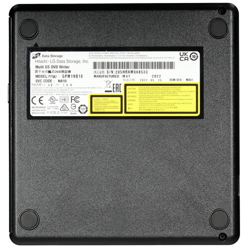 Купить Привод внеш. DVD±RW Hitachi-LG [GPM1NB10]  5468168. Характеристики, отзывы и цены в Донецке