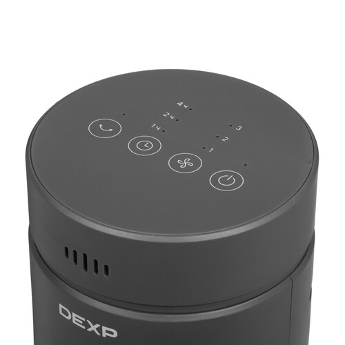 Купить Вентилятор DEXP TF-30RM  серый  9196431. Характеристики, отзывы и цены в Донецке