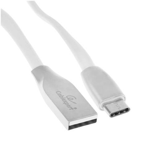 Купить Кабель круглый Cablexpert USB Type-C - USB 2.0 Type-A белый 1.8 м  5485410. Характеристики, отзывы и цены в Донецке