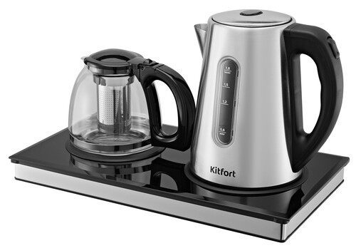 Купить Чайный набор Kitfort КТ-6777 серый  9290315. Характеристики, отзывы и цены в Донецке