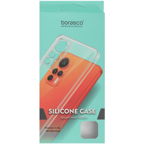 Купить Накладка  BoraSCO Silicone Case для realme 15 прозрачный  5640171. Характеристики, отзывы и цены в Донецке