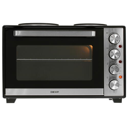 Купить Мини-печь DEXP VN-3800 HP черный  5417199. Характеристики, отзывы и цены в Донецке