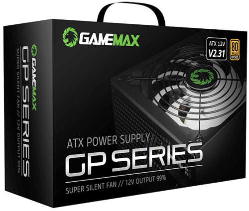 Купить Блок питания GameMax GP-650  черный  5370862. Характеристики, отзывы и цены в Донецке