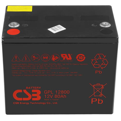 Купить Аккумуляторная батарея для ИБП CSB GPL 12800  9085876. Характеристики, отзывы и цены в Донецке