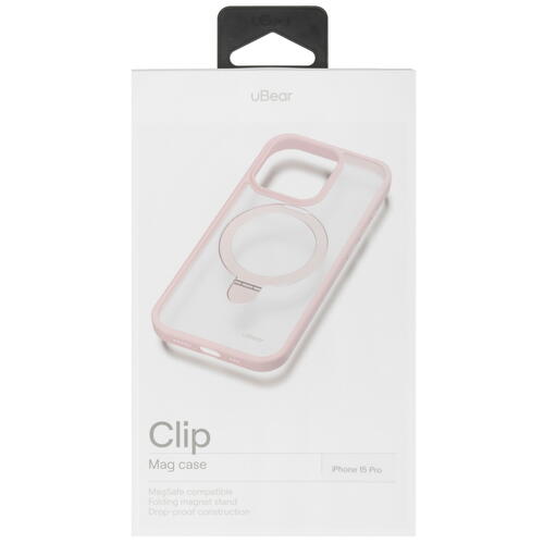 Купить Накладка  uBear Clip Mag Case для Apple iPhone 15 Pro розовый  5460640. Характеристики, отзывы и цены в Донецке