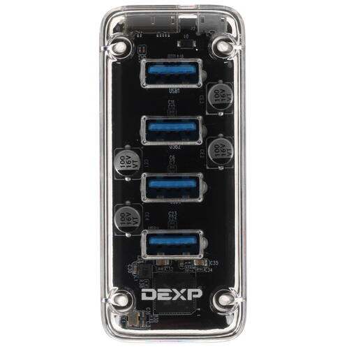 Купить USB-разветвитель DEXP F4U  5076653. Характеристики, отзывы и цены в Донецке
