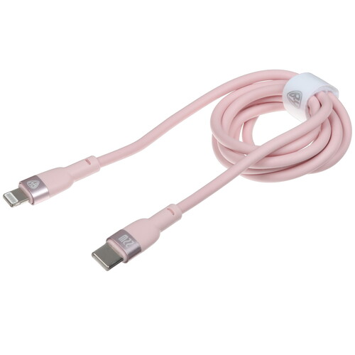 Купить Кабель круглый BY Lightning 8-pin - USB Type-C розовый 1 м  5482125. Характеристики, отзывы и цены в Донецке