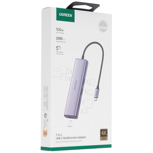 Купить Док-станция Ugreen CM512  9154586. Характеристики, отзывы и цены в Донецке