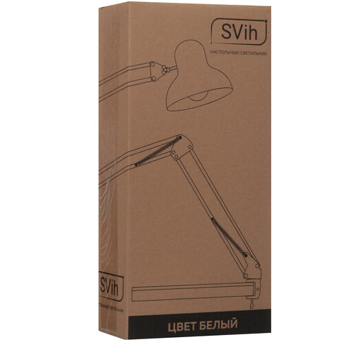 Купить Настольный светильник SVih HK-C-2303W белый  9241570. Характеристики, отзывы и цены в Донецке