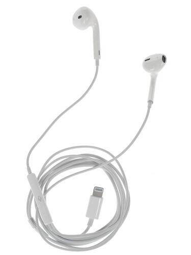 Купить Проводные наушники Apple EarPods (Lightning) белый  5426179. Характеристики, отзывы и цены в Донецке