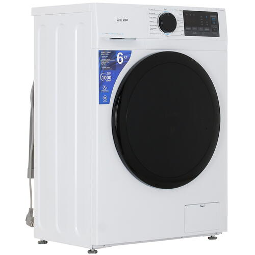 Купить Стиральная машина DEXP WM-F610DMA/WBSI белый  5040233. Характеристики, отзывы и цены в Донецке
