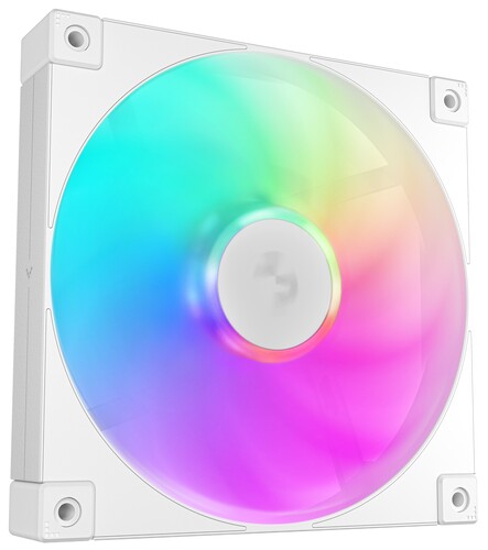 Купить Вентилятор DEEPCOOL FD14 ARGB [R-FD14-WHAPN1-G] белый  5496125. Характеристики, отзывы и цены в Донецке