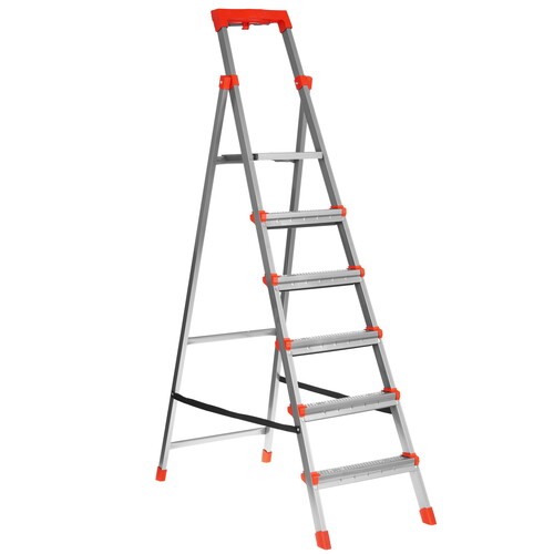 Купить Стремянка односекционная HAUSHALT HНСУ6  1273328. Характеристики, отзывы и цены в Донецке