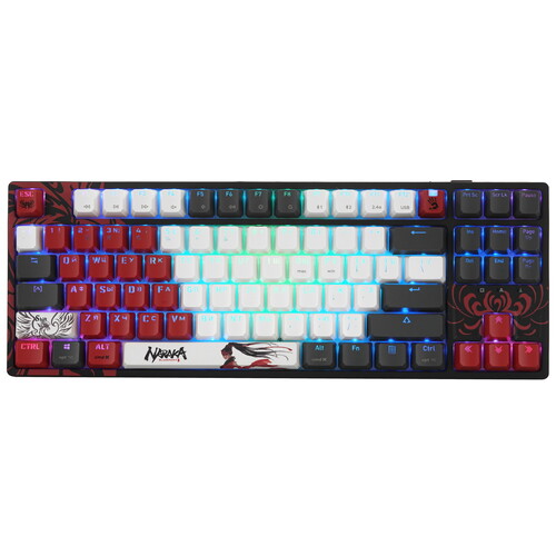 Купить Клавиатура проводная + беспроводная A4Tech Bloody WS87 Naraka  5600519. Характеристики, отзывы и цены в Донецке