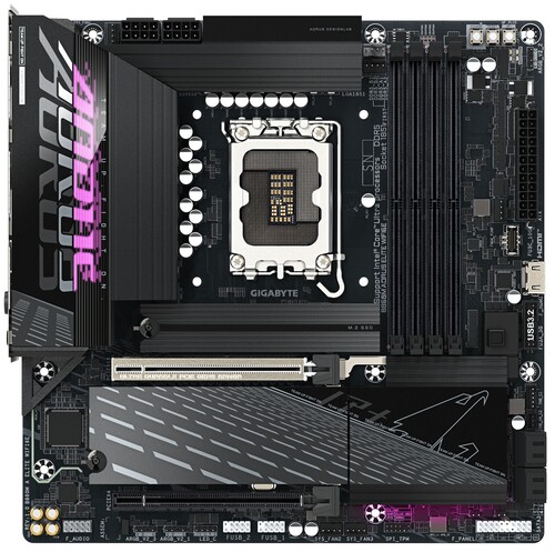 Купить Материнская плата GIGABYTE B860M AORUS ELITE WIFI6E  5615211. Характеристики, отзывы и цены в Донецке