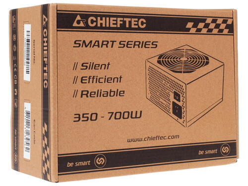 Купить Блок питания Chieftec SMART 650W  1065806. Характеристики, отзывы и цены в Донецке