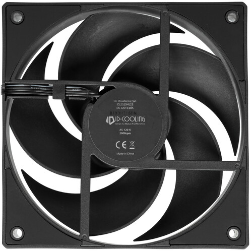 Купить Вентилятор ID-COOLING PWM Series [AS-120-K] черный  5447603. Характеристики, отзывы и цены в Донецке